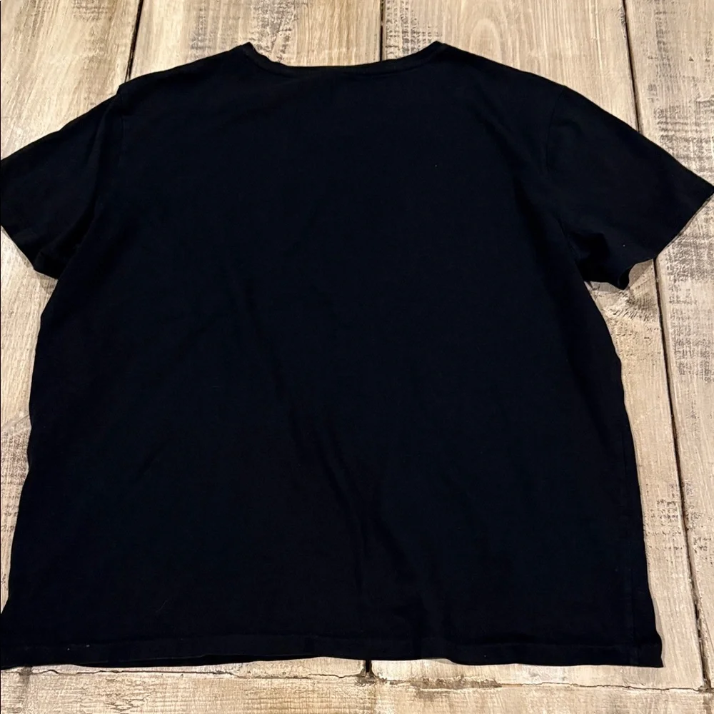 Polo by Ralph Lauren Men's Black Tee with Green Logo - Picture 9 of 9